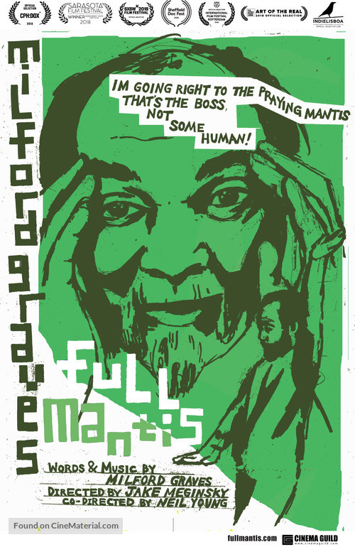 Milford Graves Full Mantis - Movie Poster