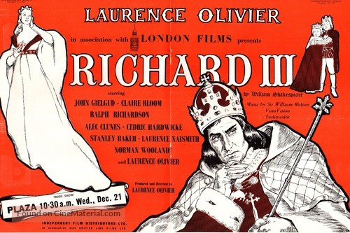 Richard III - British Movie Poster