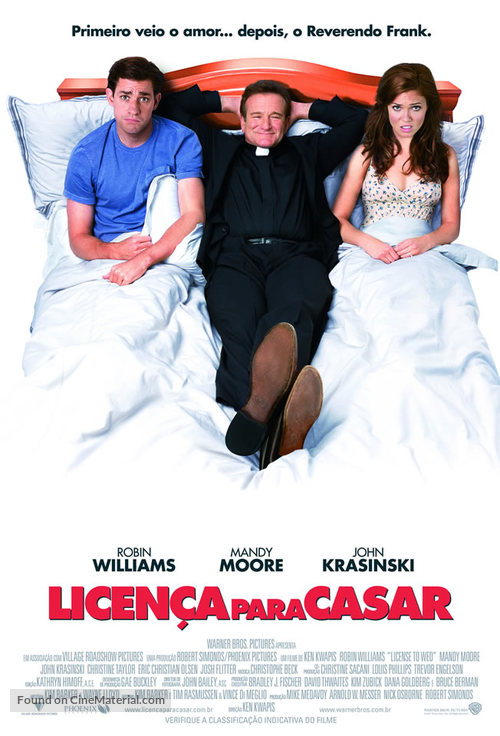 License to Wed - Brazilian Theatrical movie poster