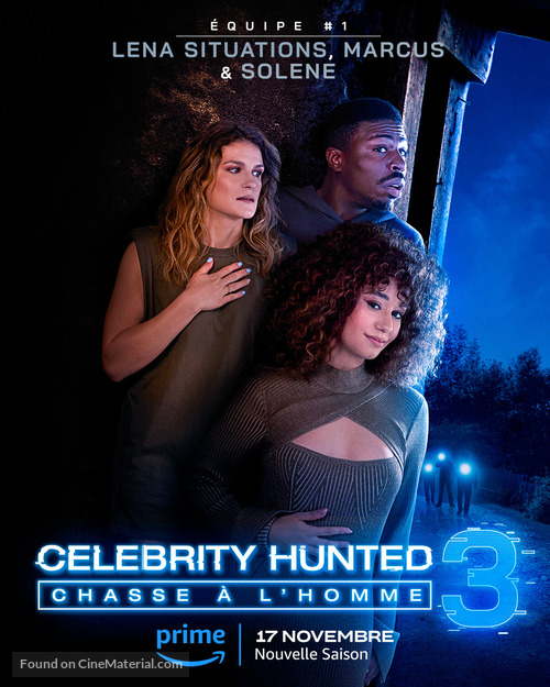 &quot;Celebrity Hunted: Chasse &agrave; l&#039;homme&quot; - French Movie Poster