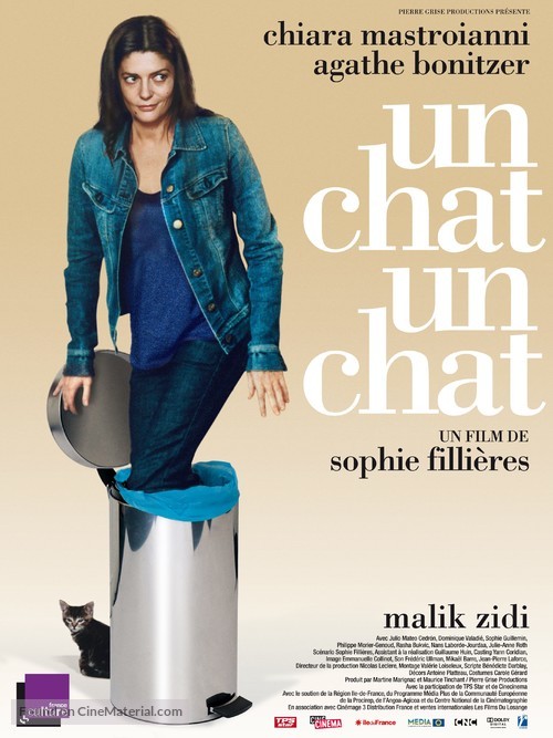 Un chat un chat - French Movie Poster