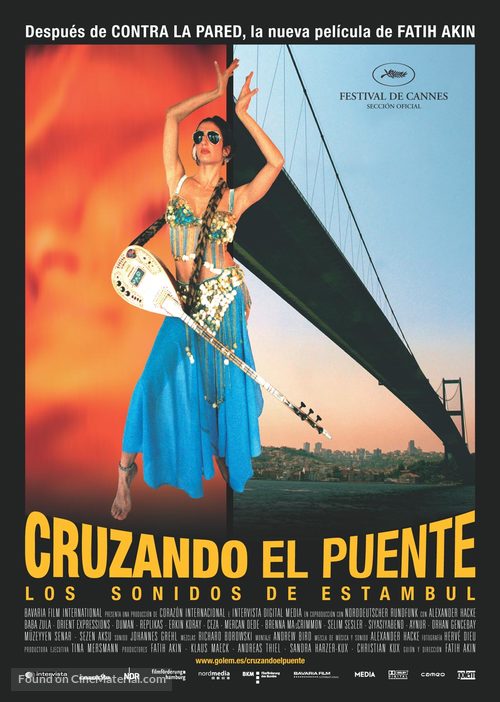 Crossing the Bridge: The Sound of Istanbul - Spanish Movie Poster