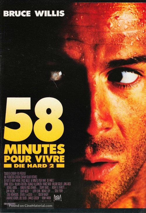 Die Hard 2 - French Movie Poster