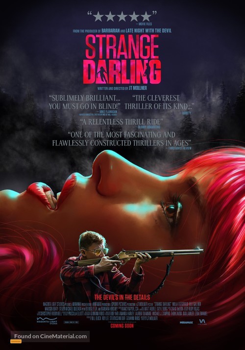 Strange Darling - Australian Movie Poster