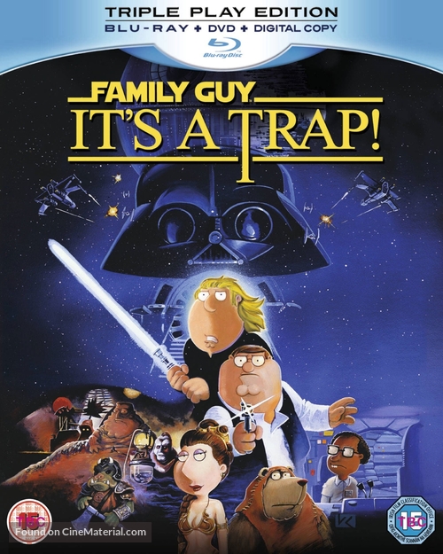 Family Guy Presents: It&#039;s a Trap - British Movie Cover