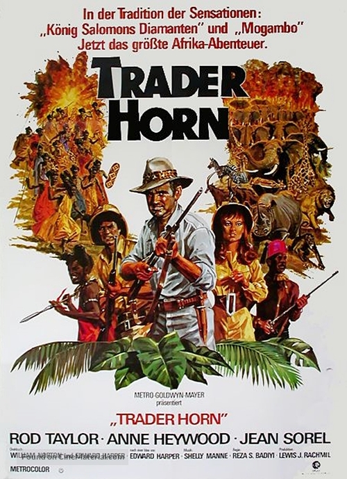 Trader Horn - German Movie Poster