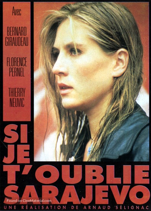 Si je t&#039;oublie Sarajevo - French Movie Cover