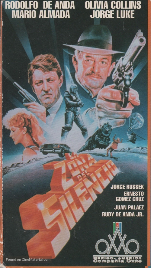 La zona del silencio - Mexican VHS movie cover