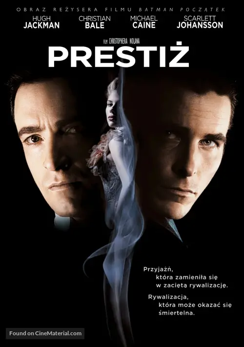 The Prestige - Polish DVD movie cover