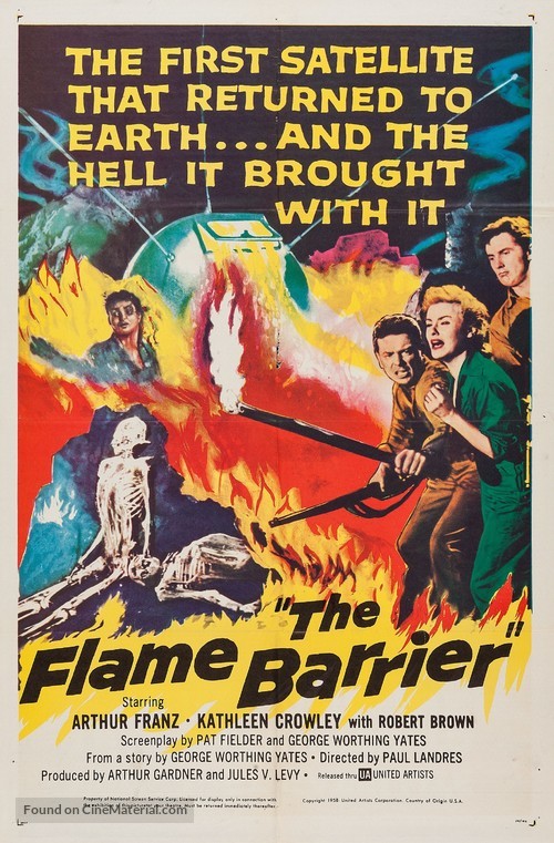 The Flame Barrier - Movie Poster