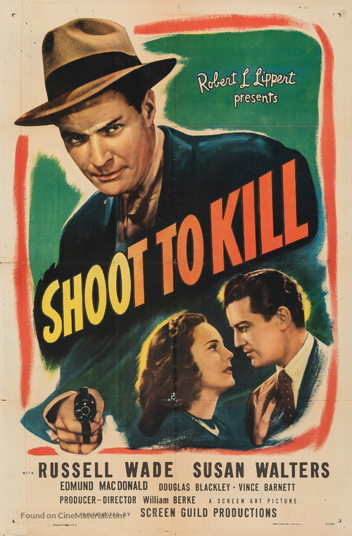 Shoot to Kill - Movie Poster