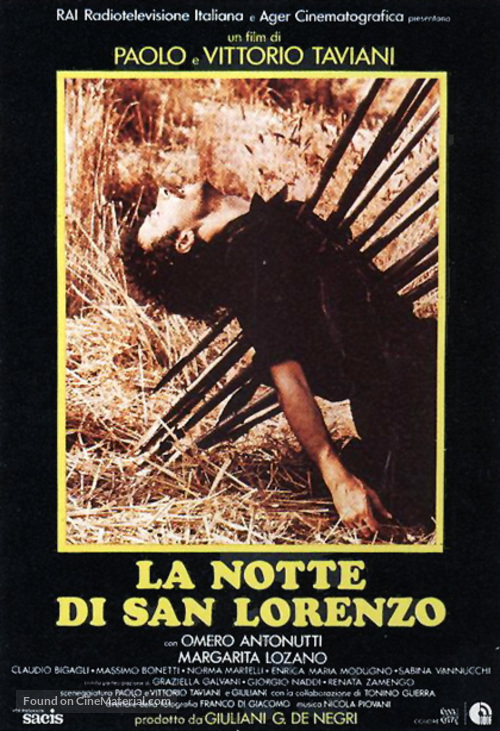 La notte di San Lorenzo - Italian Movie Poster