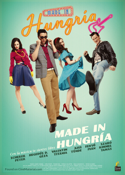 Made in Hung&aacute;ria - Spanish Movie Poster