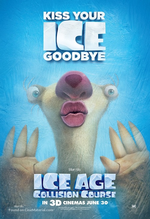 Ice Age: Collision Course - Singaporean Movie Poster