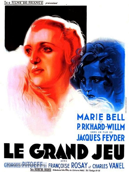 Le grand jeu - French Movie Poster
