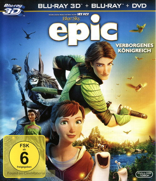 Epic - German Blu-Ray movie cover