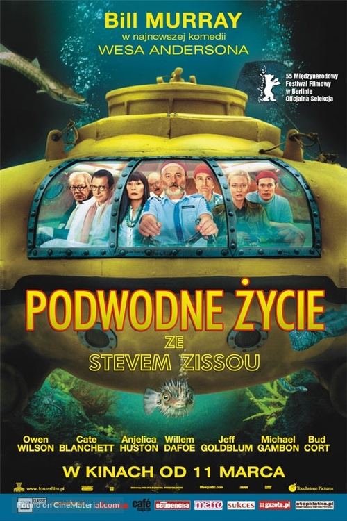 The Life Aquatic with Steve Zissou - Polish Movie Poster