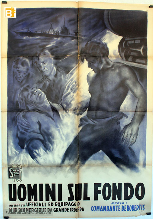 Uomini sul fondo - Italian Movie Poster