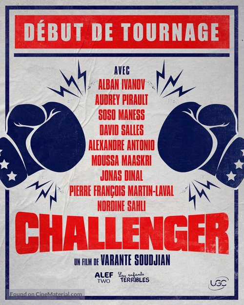 Challenger - French Movie Poster