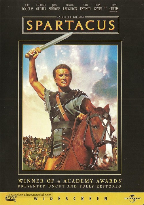 Spartacus - DVD movie cover