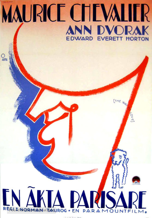 The Way to Love - Swedish Movie Poster