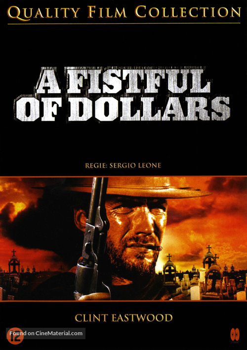 Per un pugno di dollari - Dutch DVD movie cover