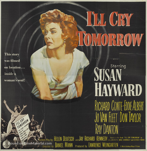 I&#039;ll Cry Tomorrow - Movie Poster