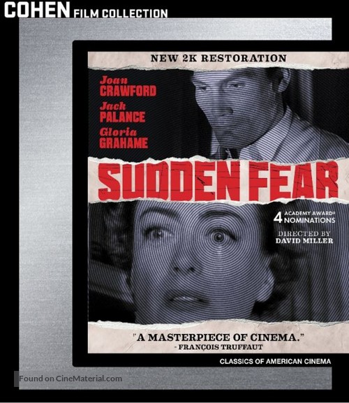 Sudden Fear - Blu-Ray movie cover