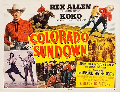 Colorado Sundown - Movie Poster