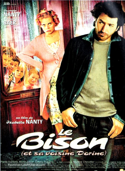 Le bison (et sa voisine Dorine) - French Movie Poster