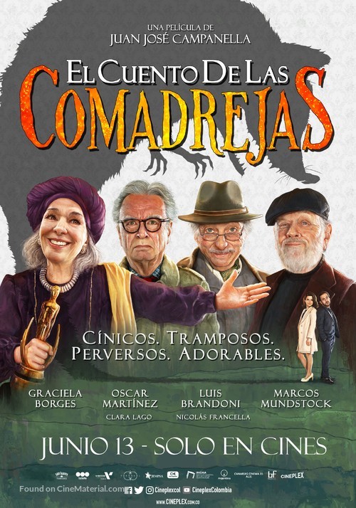 El cuento de las comadrejas - Colombian Movie Poster