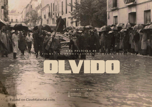 Olvido - Spanish poster