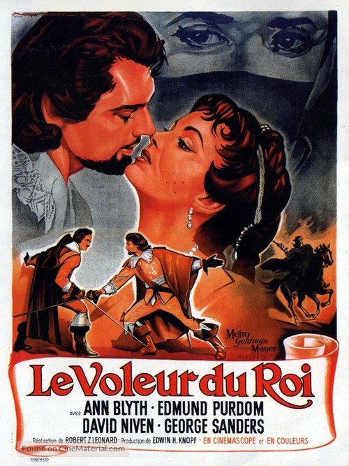The King&#039;s Thief - French Movie Poster