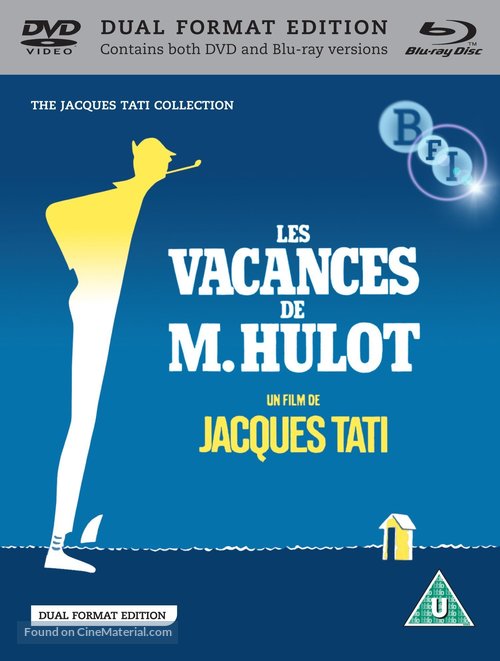 Les vacances de Monsieur Hulot - British Blu-Ray movie cover