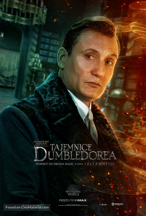 Fantastic Beasts: The Secrets of Dumbledore - Polish Movie Poster