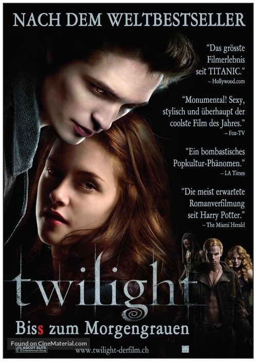 Twilight - Swiss Movie Poster