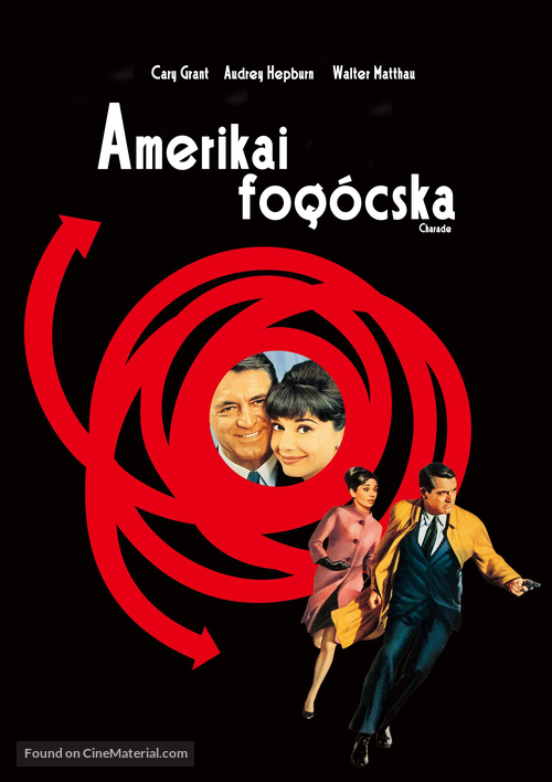 Charade - Hungarian DVD movie cover