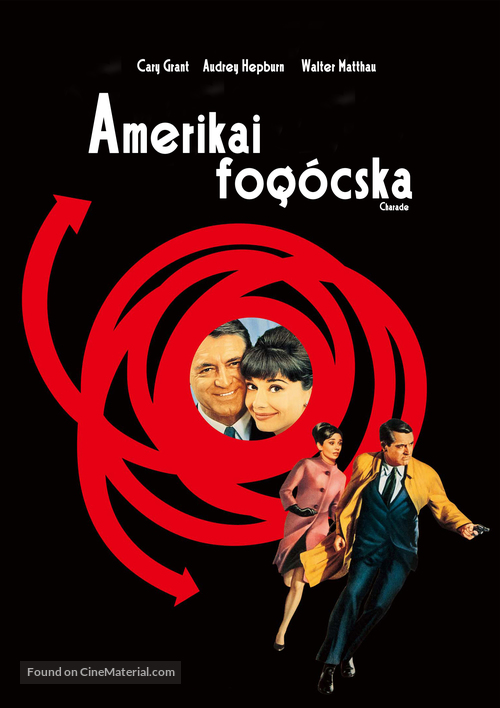 Charade - Hungarian DVD movie cover