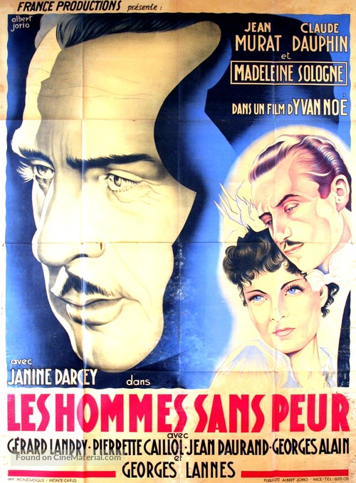 Les hommes sans peur - French Movie Poster