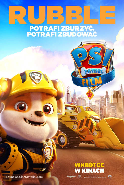 Paw Patrol: The Movie - Polish Movie Poster