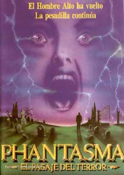 Phantasm III: Lord of the Dead - Argentinian Movie Cover