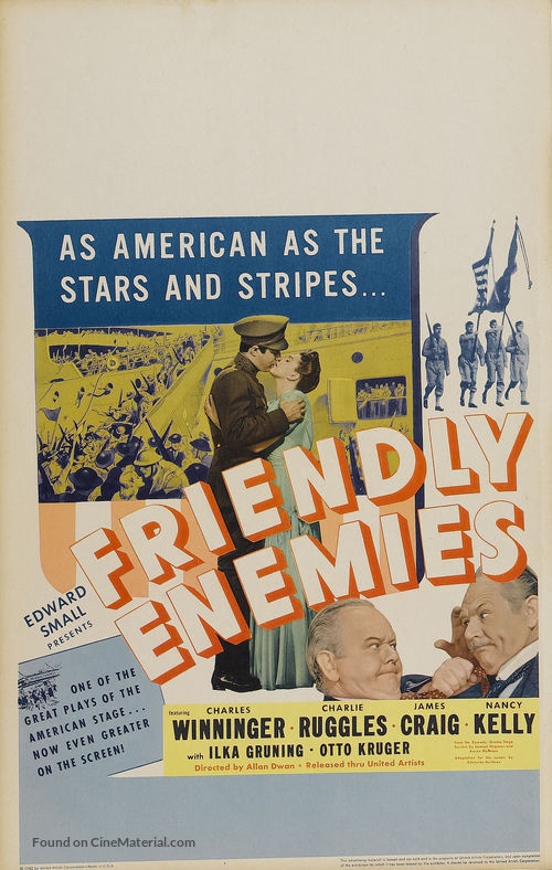 Friendly Enemies - Movie Poster
