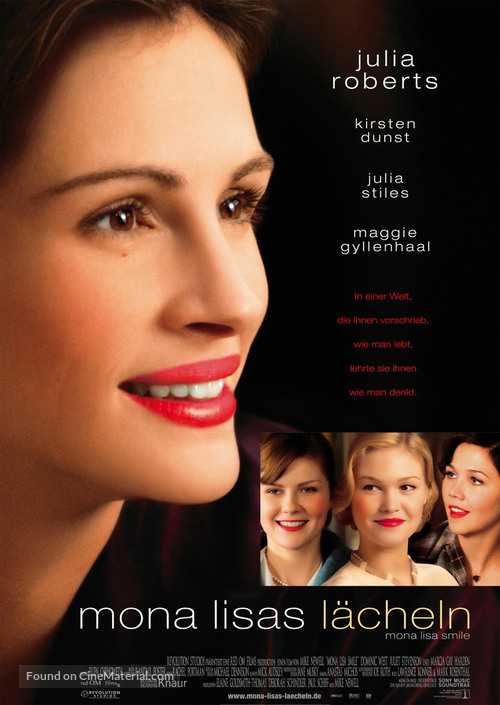 Mona Lisa Smile - German Movie Poster