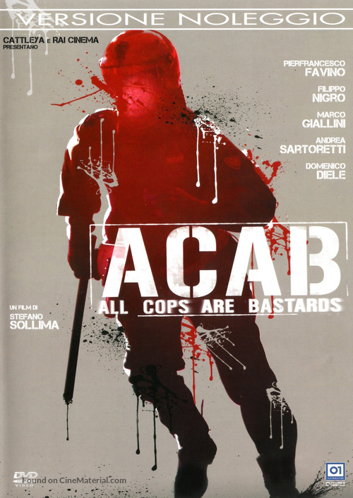 A.C.A.B. - Italian DVD movie cover