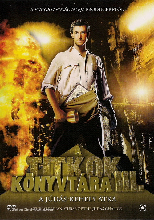 The Librarian: The Curse of the Judas Chalice - Hungarian Movie Cover
