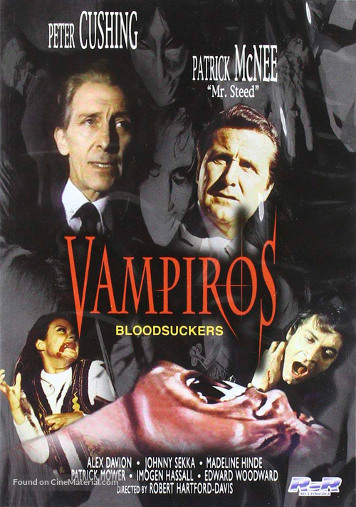 Incense for the Damned - Spanish DVD movie cover