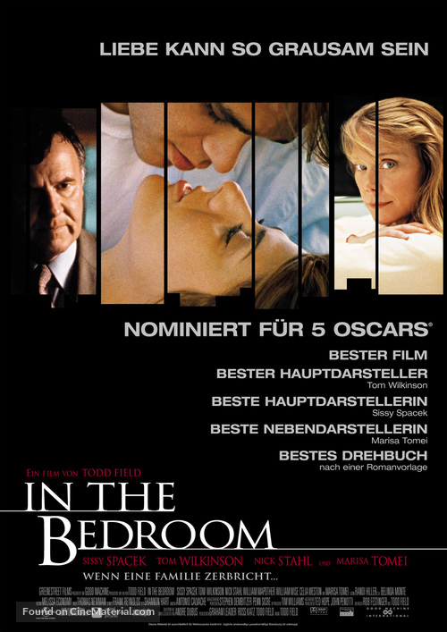 In the Bedroom - German Movie Poster