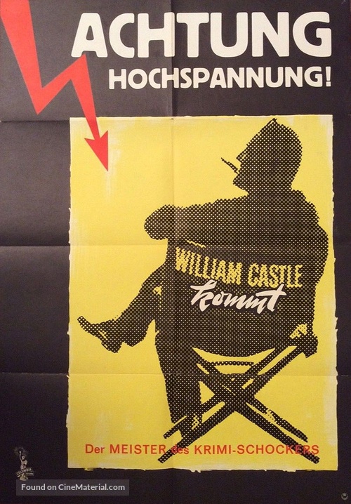 Homicidal - German Movie Poster