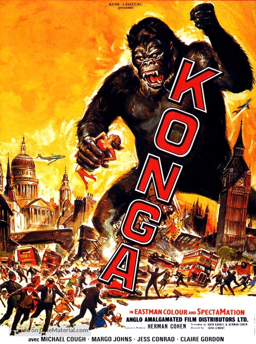 Konga - French Movie Poster