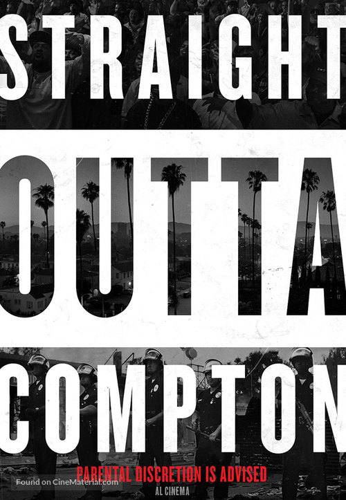 Straight Outta Compton - Italian Movie Poster